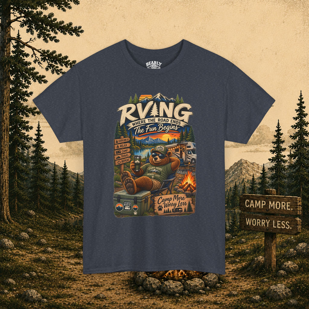 RVing Road Ends Fun Begins Tee