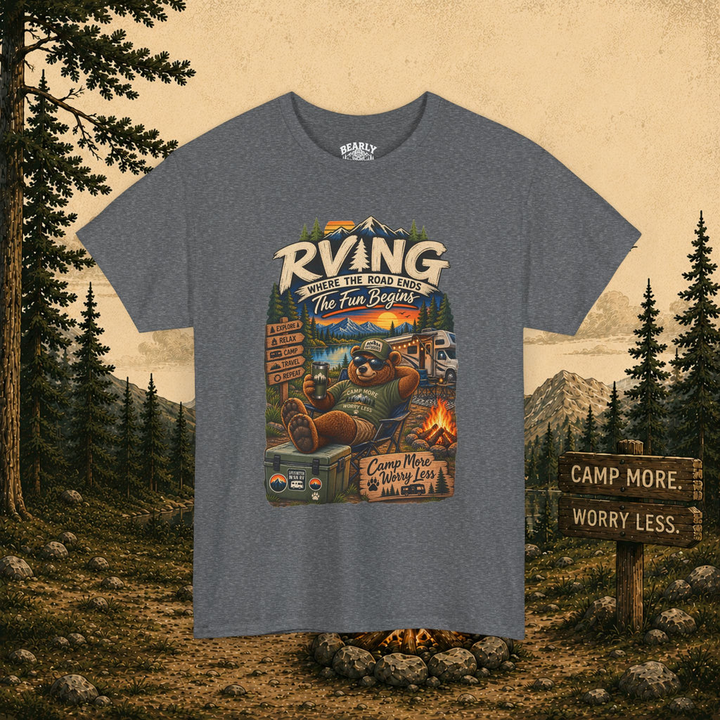 RVing Road Ends Fun Begins Tee