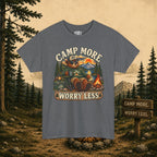 Camp More Worry Less Tee