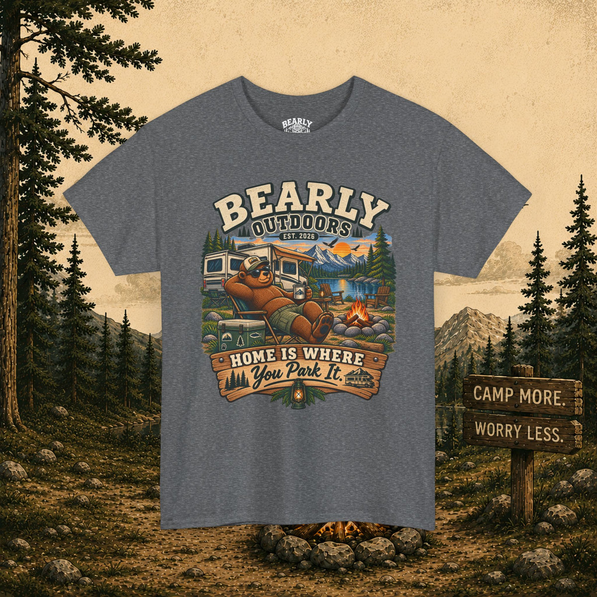 Home Is Where You Park It Tee