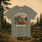 Camp More Worry Less Tee