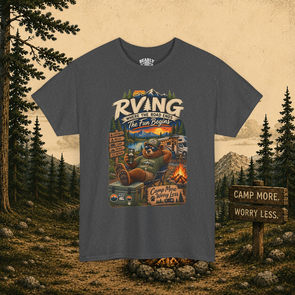 RVing Road Ends Fun Begins Tee