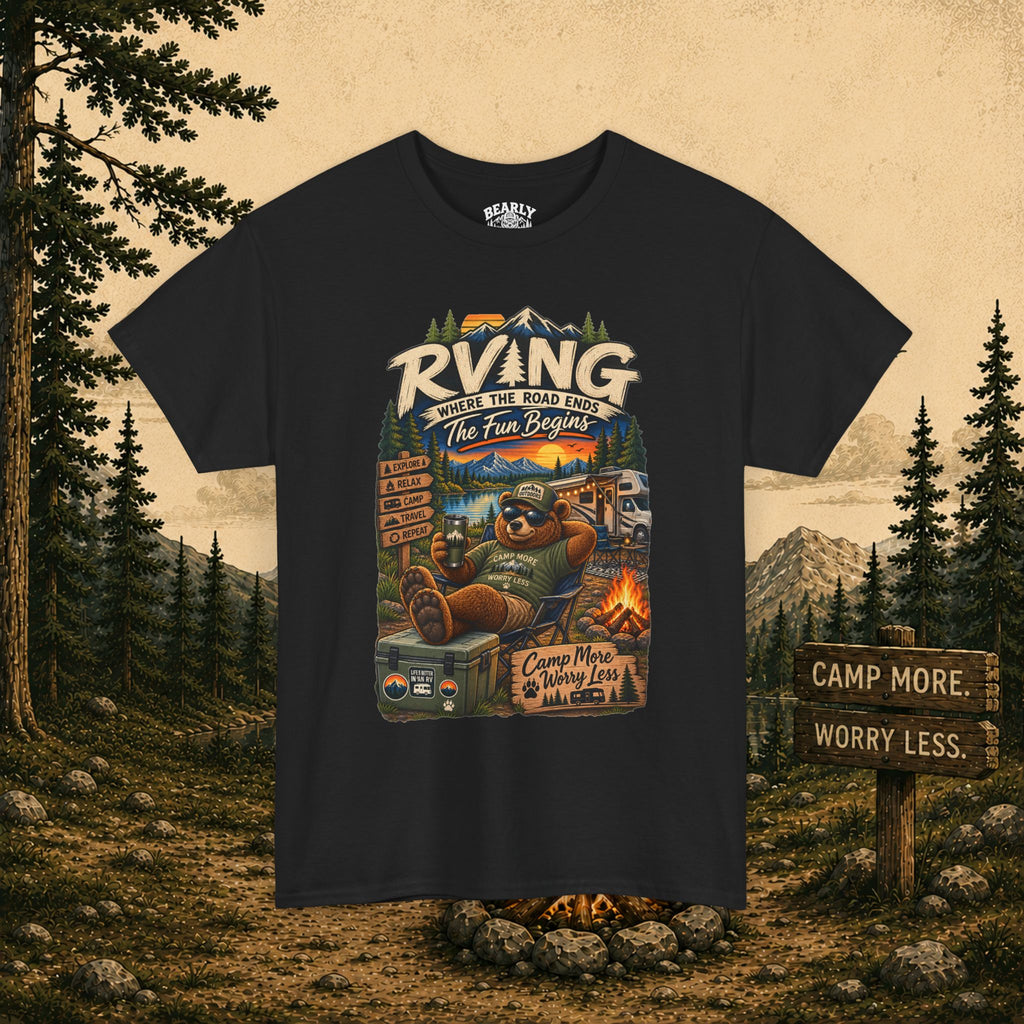 RVing Road Ends Fun Begins Tee