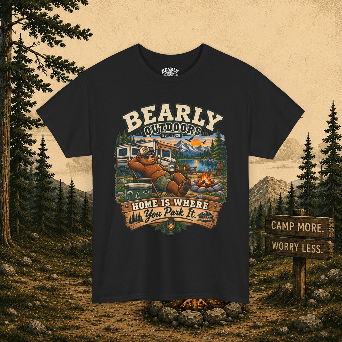 Home Is Where You Park It Tee
